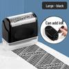 Roller Privacy Stamp with Anti-Leakage Cover