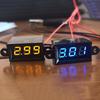Mini Digital for DC Voltmeter 0.28 Inch Two-Wire 3.5V-30V Digital for DC Waterproof Dustproof & Drop Resistant Voltmeter