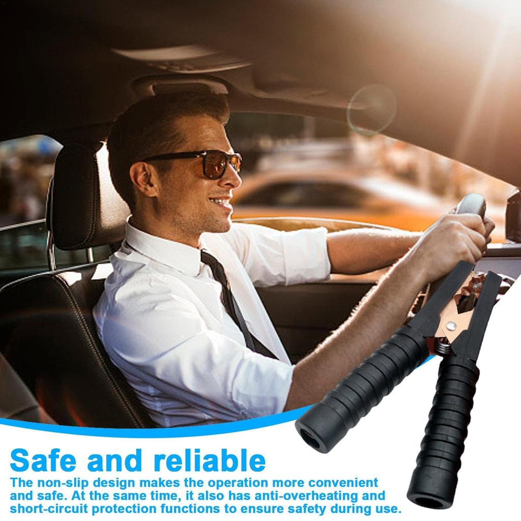 Überbrückungskabelenden - Elektrische Testklemme Krokodilklemme | Krokodilklemme Schwerlast