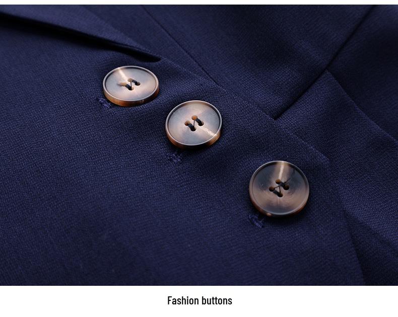 Goddess Style Professional Women's High-End Suit Skirt Set - Elegant Workwear for Mature Women