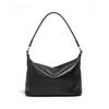 Ladies' 2025 Summer Vintage Veg-Tanned Cowhide Hobo Bag - Classic & Versatile Crossbody for Commuting Women's Shoulder Handbag