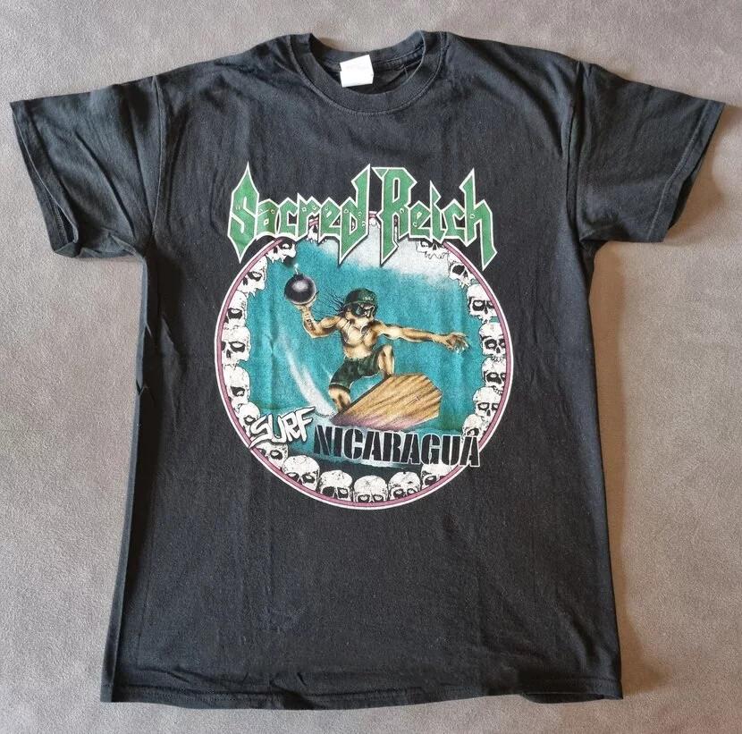 SACRED REICH Surf Nicaragua официальная футболка Унисекс футболка S