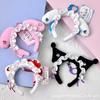 Hello Kitty Halloween Plush Doll with Labubu Headband and Pendant