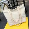 Women's Large Capacity Bag Nylon Canvas Bag Simple Waterproof Oxford Cloth Handbag Casual Single Shoulder Bag