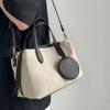 Small-sized Crossbody Bag with Large Capacity and Multiple Compartments for Carrying, Boston-style Handbag