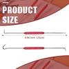 4 Pcs Hook And Pick Set Double Pointed Scribe Car Auto Oil Metal Pick O Ring Seal Puller Hooked Scriber Marking Tools For Carpenter Machinists