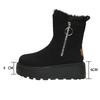 Schneestiefel Damen Winter Neu Samt Damen Schuhe Thermo Stiefel Verdickte Baumwollschuhe Nordost Damenstiefel
