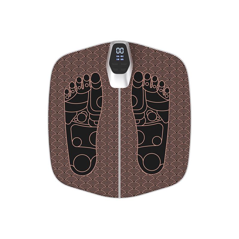 Smart EMS Pulse Therapy Foot Massager: Multi-Mode Microcurrent Pad English Packaging