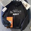 Morat Music Group Hoodie Graphic Printing Comfortable Sweatshirt Funko Pop Punk Clothing Sudaderas Fleece Punk Pullovers