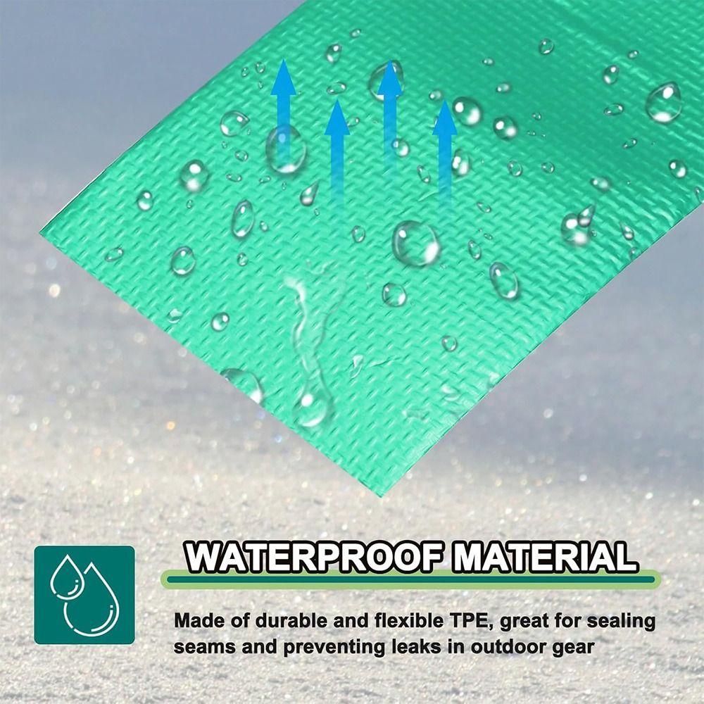 New Waterproof Tarpaulin Repair Tape UV Proof Strong Adhesion Rainproof Cloth Tape Tear Resistance Tent Repair Patch