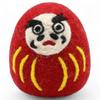Takumifu Select Halloween Freestyle Ornament Nepalese Felt Daruma 2-Way (Decoration ~ Gift)