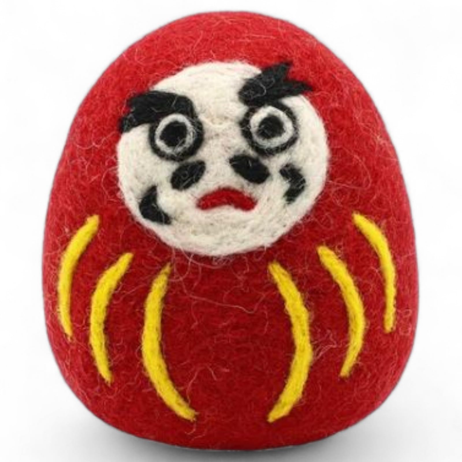

Takumifu Select Halloween Freestyle Ornament Nepalese Felt Daruma 2-Way (Decoration ~ Gift)