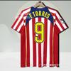 Vintage football jersey 0405 season Atletico Madrid LFC98 France 06 France 0708 Manchester United football jersey with print