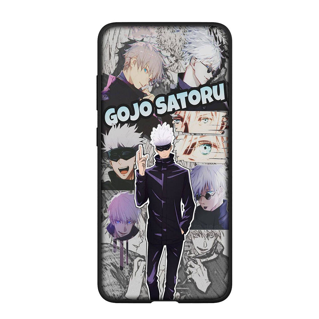 For iPhone 17 16 15 Xiaomi Poco F7 F8 X7 X6 C85 C75 C71 M8 Redmi Note 14 13 12 Pro Max 14C 13C 15C A3 A4 Case Anime Jujutsu Kaisen Gojo Satoru Cover