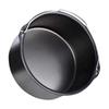 8-inch Air Fryer Baking Cake Barrel Food Grade Stainless Steel Kitchen Cooking Gadget Square Cake Bucket For Pizza Bread