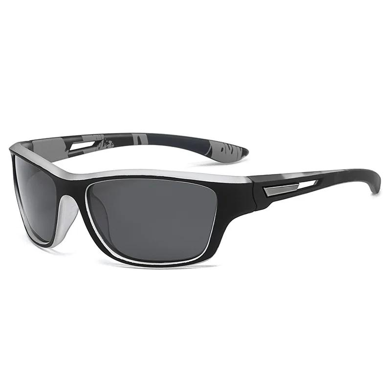 Men's Polarized Sport Sunglasses with Rope Fashion Ultralight Colorful Film Sunglasses Outdor Dust-proof Cycling Sunglasses