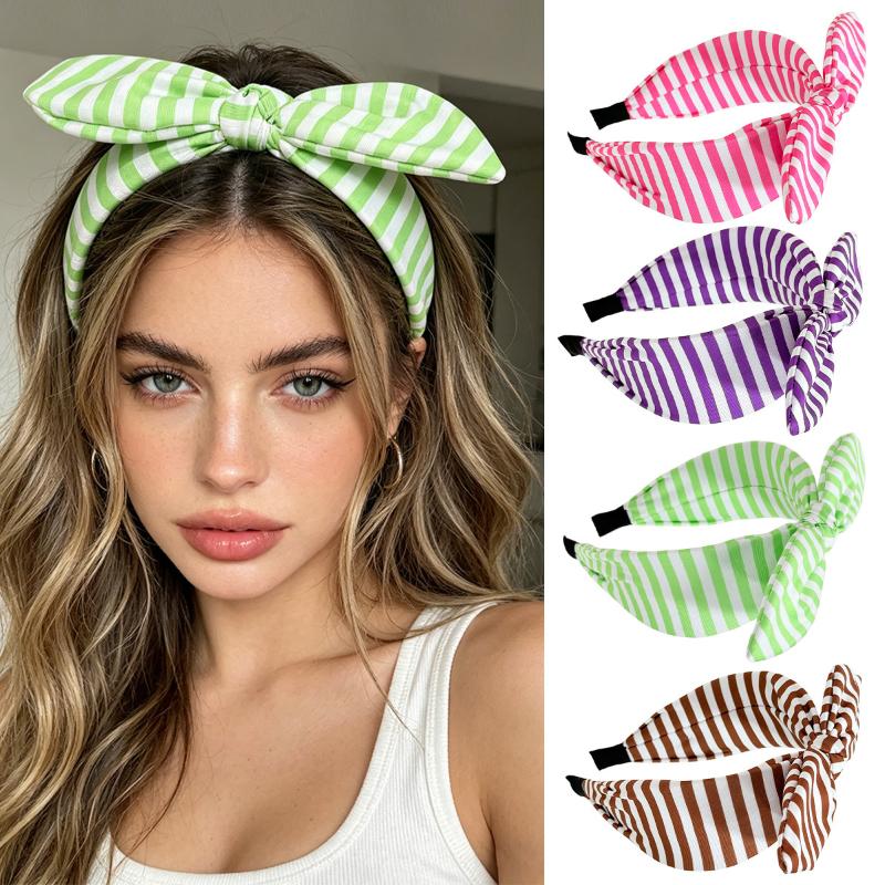 Non Slip Ocean Fish Print Headband with Cute Bow Perfect for Wide Hair Hoop Lovers