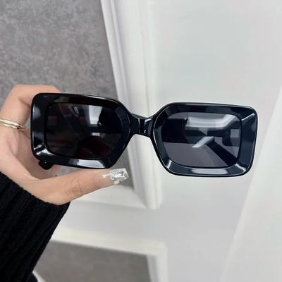 Vintage Square Sunglasses Women Men Cool Mirror Lens Stylish Sun Glasses Female Male Personality Colors