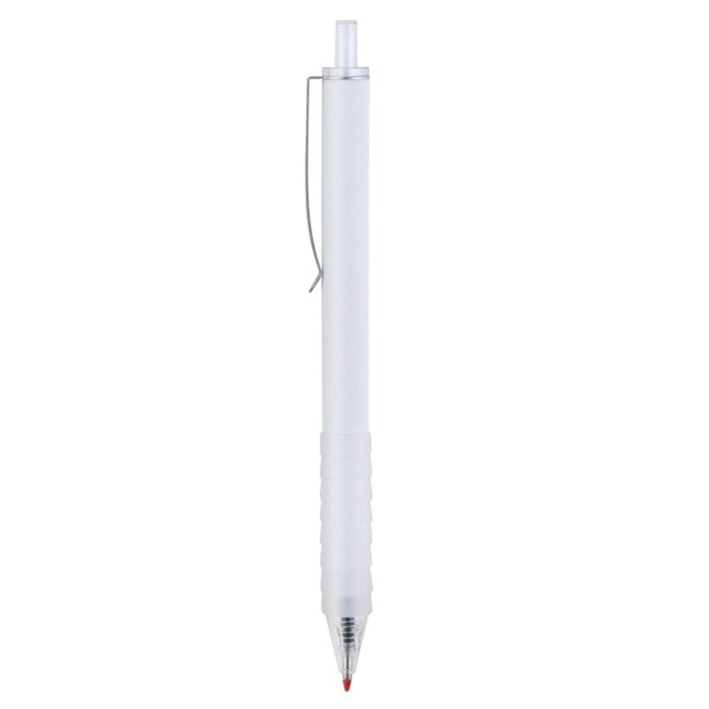 3pcs Press Gel Pen With Metal Pen Clip,Portable Soomthly Ink Pens,Simple Design Stationery Pen For School Office