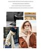 100% Pure Cashmere Women's Hollow Knit Neck Gaiter Scarf - Warm, Cold Protection, Korean Style