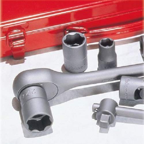 Kohken 3/8" (9,5 mm) Fyrkantigt Industriellt Spärrhandtag D3753J 200mm Total Längd