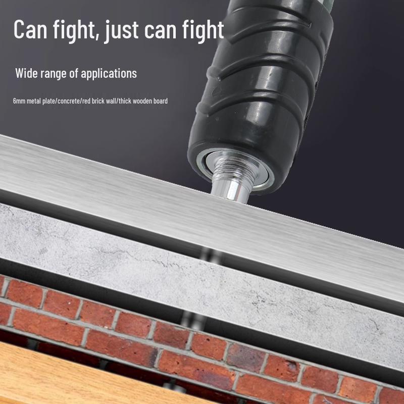 Compact Multi-Function Powder-Actuated Nail Gun for Ceilings and Concrete