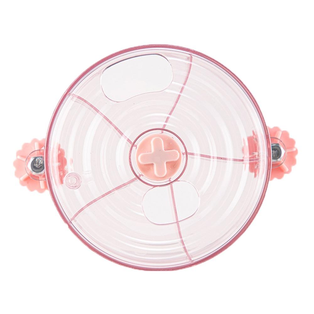

Обертайте Колеса для Пошуку Їжі Птахами 5 Відділень Годівниця-Пазл для Папуги Стабільна Коробка для Корму для Папуги Птахи рожевий