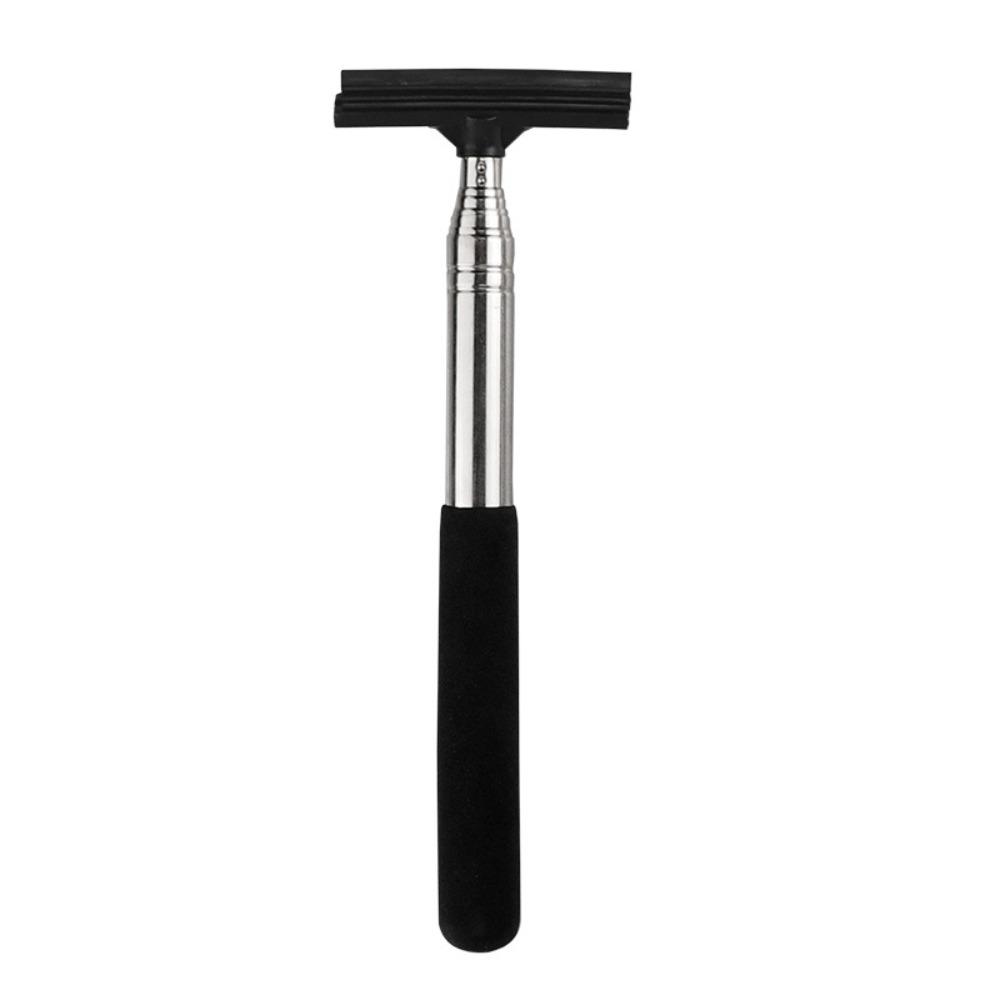 Stainless Steel Car Rearview Mirror Wiper Rubber Glass Rain Cleaning Tool Rainy Cleaning Supplies