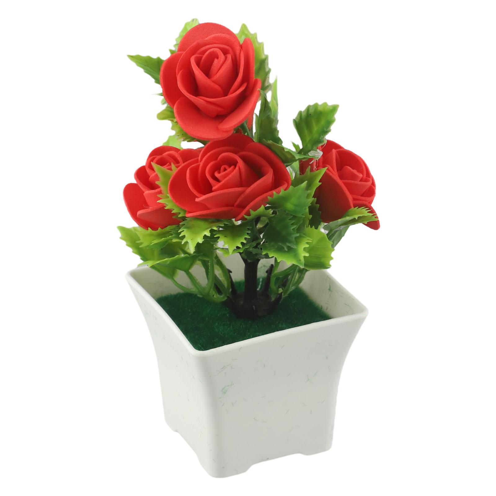Home Decoration Artificial Flowers Wedding Bouquet Exquisite Workmanship Lifelike Appearance No Sunlight Required
