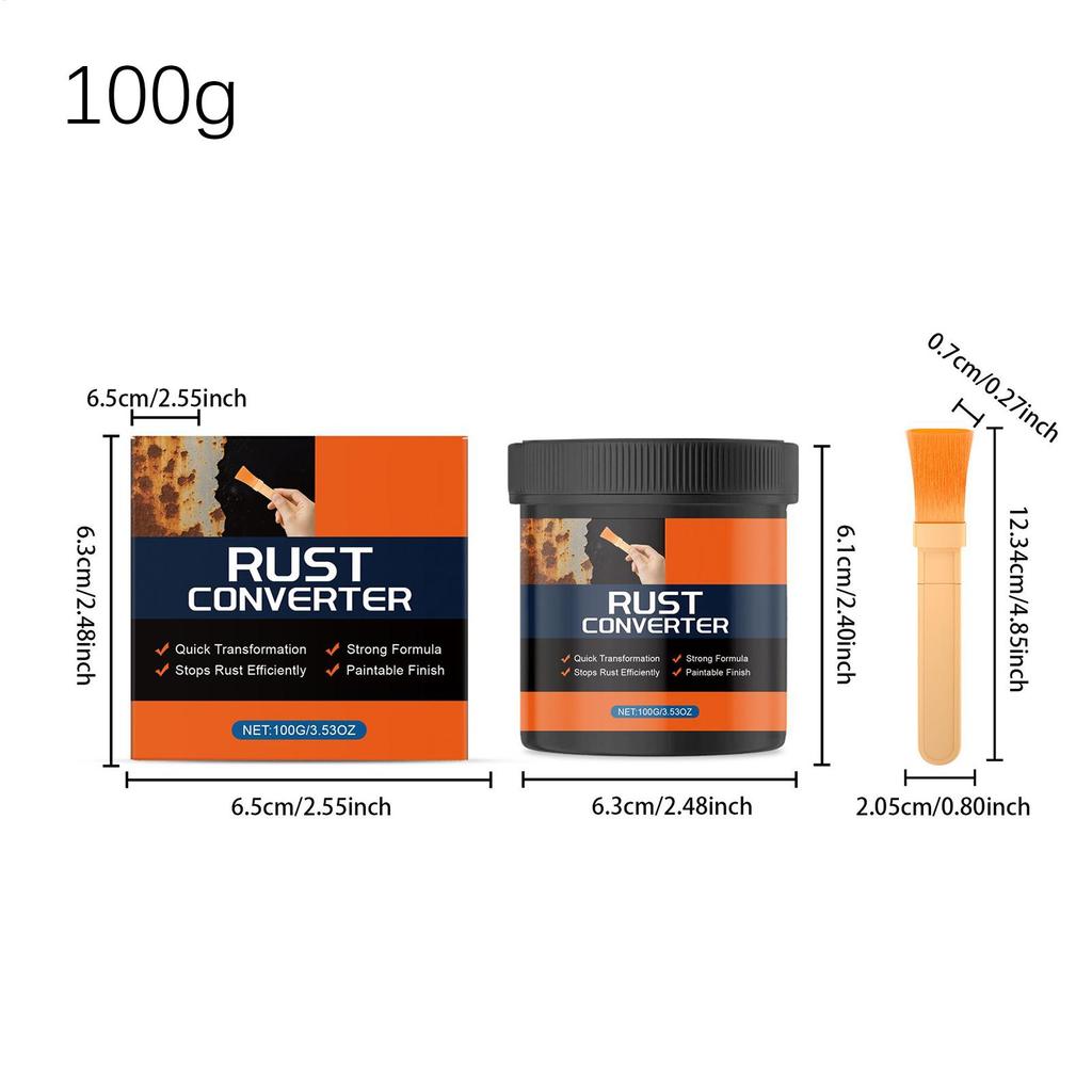 Rust Converter Universal Effective Professional Repair Spray Rust Reformer Paint Protection For Iron Steel Tools Doors Window