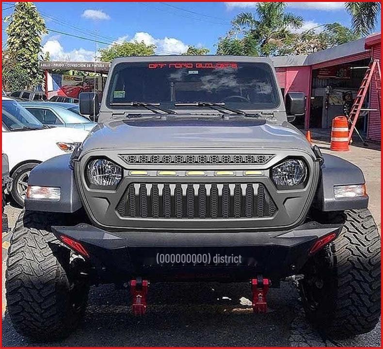 Wrangler JL Center Grille Modification Accessories