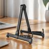 Guitar Stand Folding A Frame Guitar Holder Adjustable Instrument Stand for Acoustic Electric Guitar Bass Ukulele Banjo