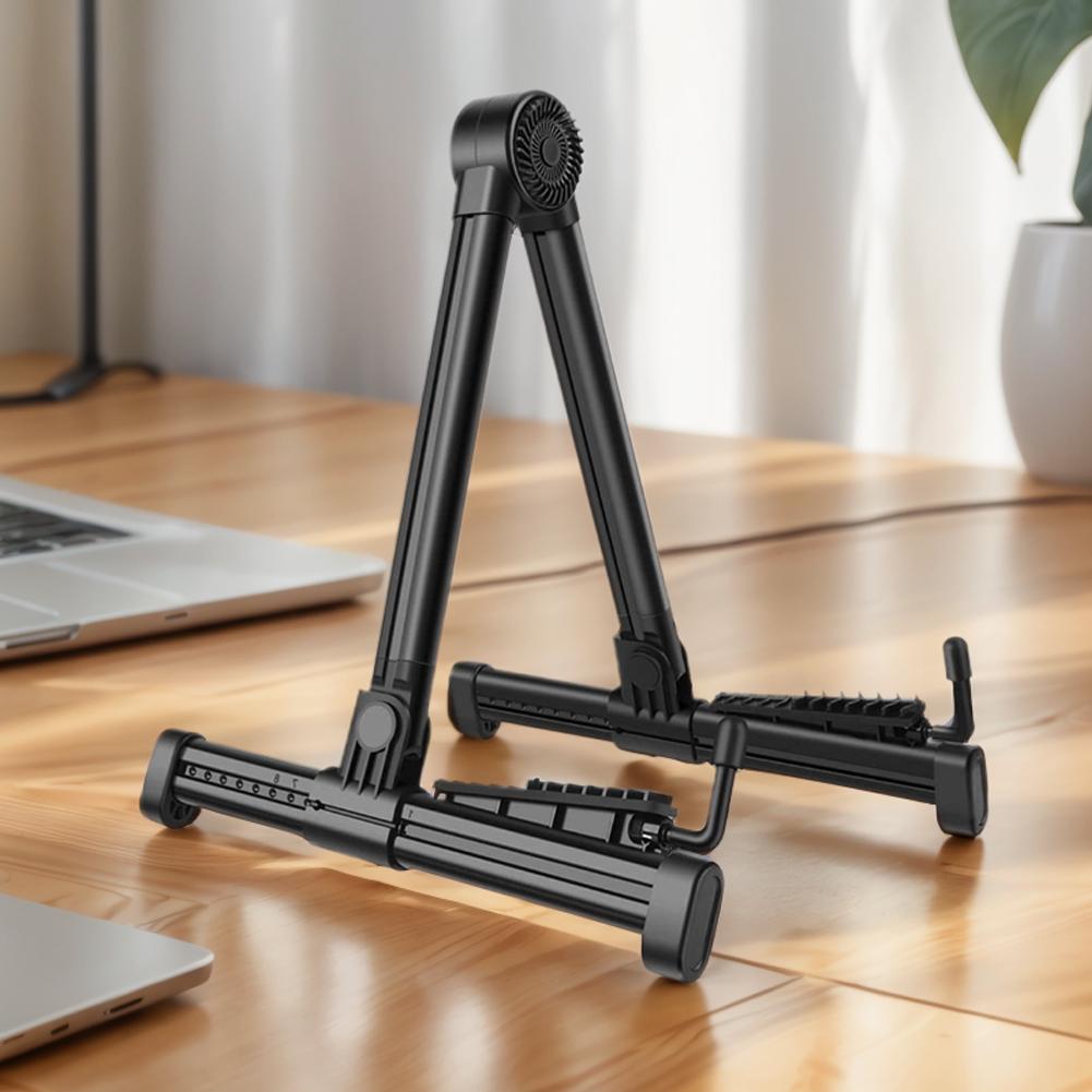 Guitar Stand Folding A Frame Guitar Holder Adjustable Instrument Stand for Acoustic Electric Guitar Bass Ukulele Banjo