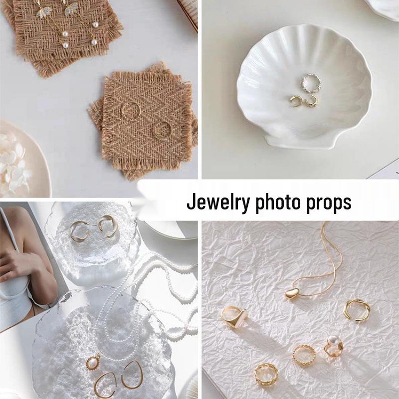 Vassoio Portafoto in Giada per Gioielli, Nail Art e Accessori