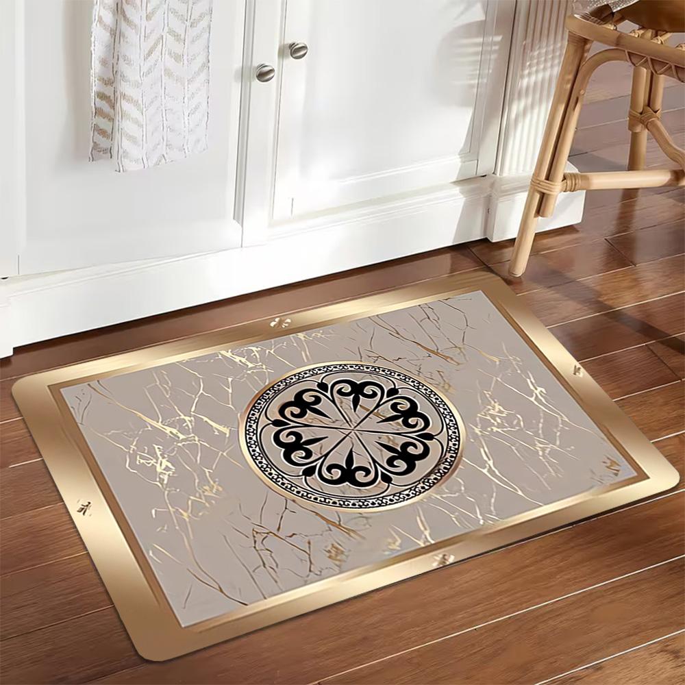 

Greek Key Pattern Rug Decoration,Carpet,Living Room,Bedroom, Non-slip,Square rug 40cmx60cm