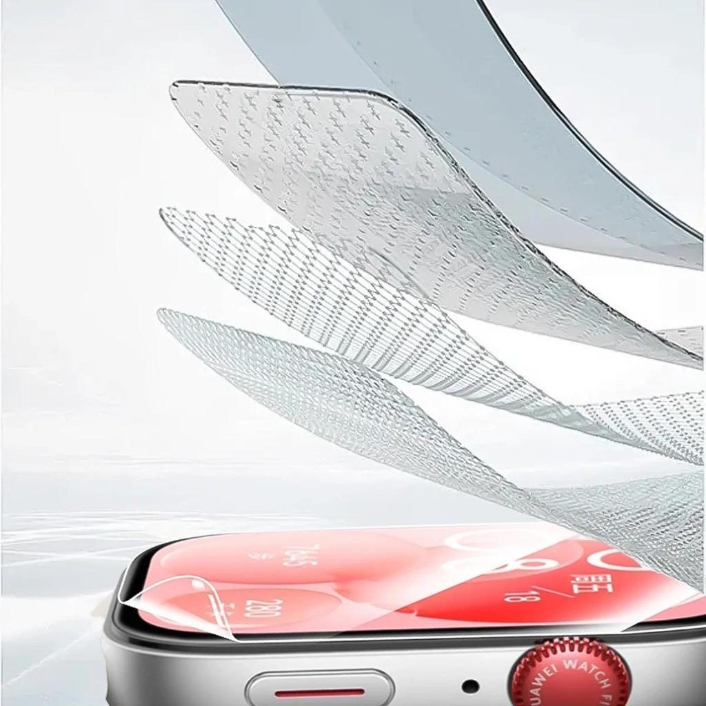 5 Stück Displayschutzfolie für Huawei Watch Fit 3 Kratzfest Klar TPU Hydrogel-Folie für Huawei Fit3 Uhr Zubehör