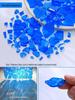 DIY Irregular Colored Tempered Glass Mosaic Candle Holder Coaster Lantern