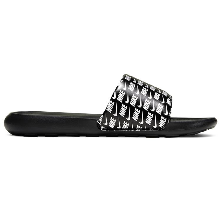 New Nike Victori One Slide Print 'Repeat Logo Black' CN9678-006