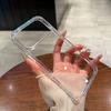 Luxury Transparent Soft Acrylic Phone Case For iPhone 17 Air 16 15 14 13 12 11 Pro Max Plus Clear Shockproof Bumper Cases Cover