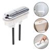Water Tank Button Toilet Water Tank Flush Button Plastic Oval Double Button  Toilet Seat Water Tank Valve Bathroom Parts