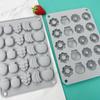 Silicone Cookie Mold Non-stick Convenient Pastry Dessert Candy/Fruit Shaped