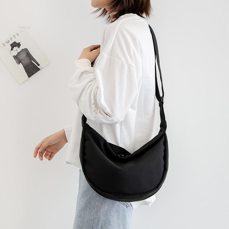 Women's Crossbody Bag Japanese Casual Dumpling Bag Wholesale Casual Nylon Cloth Women's Bag