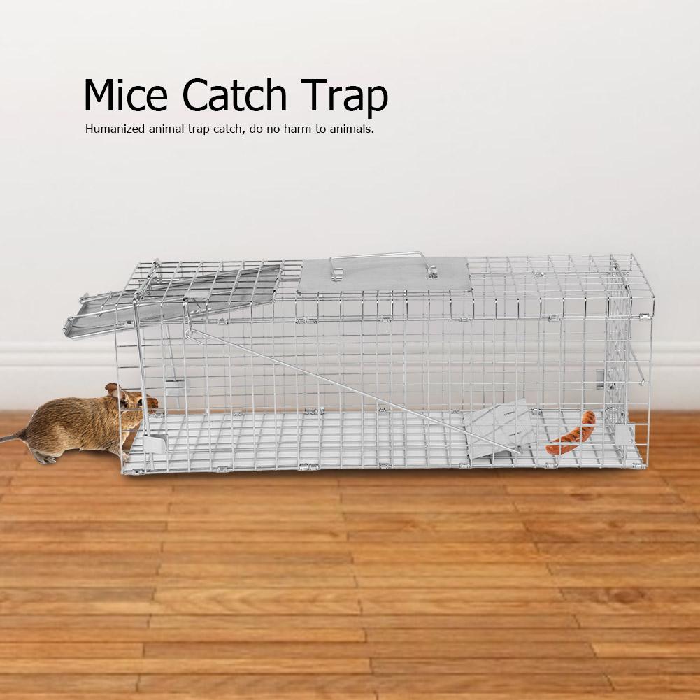 Humane Live Animal Rodent Rat Pest Trap Cage Hare Mice Bird Safe Catch