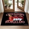 Kobercový design Cristiano Ronaldo z křišťálového sametu Měkká dekorativní podložka do ložnice Vstup