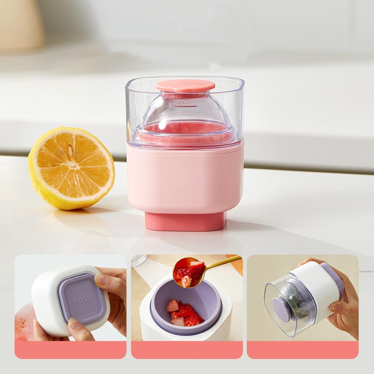

6cm Silicone Round Whiskey Ice Hockey Molds Tray Ice Mould Ice Ball Maker Box Lollipop DIY Bar Party Making Gifts Kitchen Tools рожевий