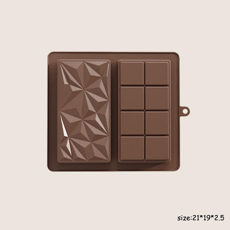 Multiple Styles Chocolate Mold Dubai Silicone Chocolate Bar Mold Cake Tools  Pistachio Candy Bar Mold for Filling Chocolate