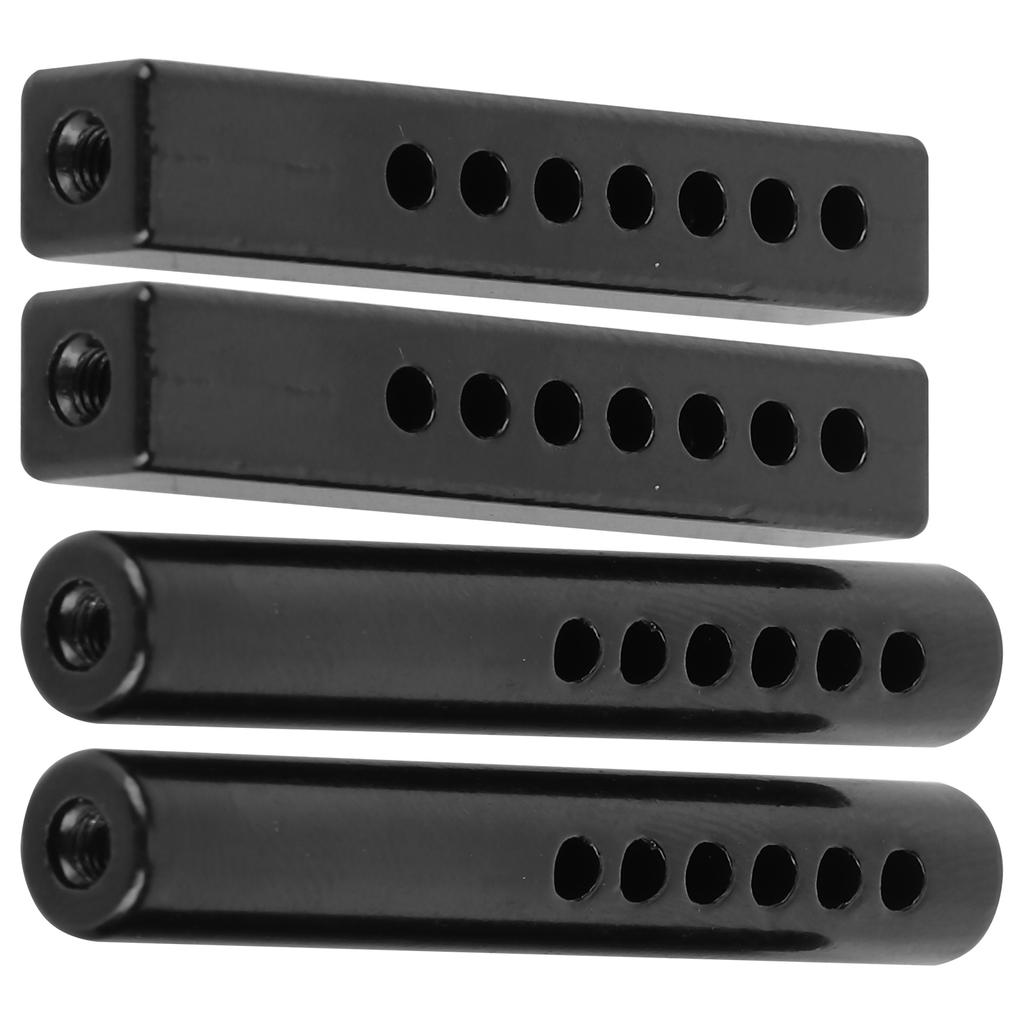 4Pcs 110 RC Square and Round Metal Bumper Mount Post for TraxxasHspRedcatTamiya