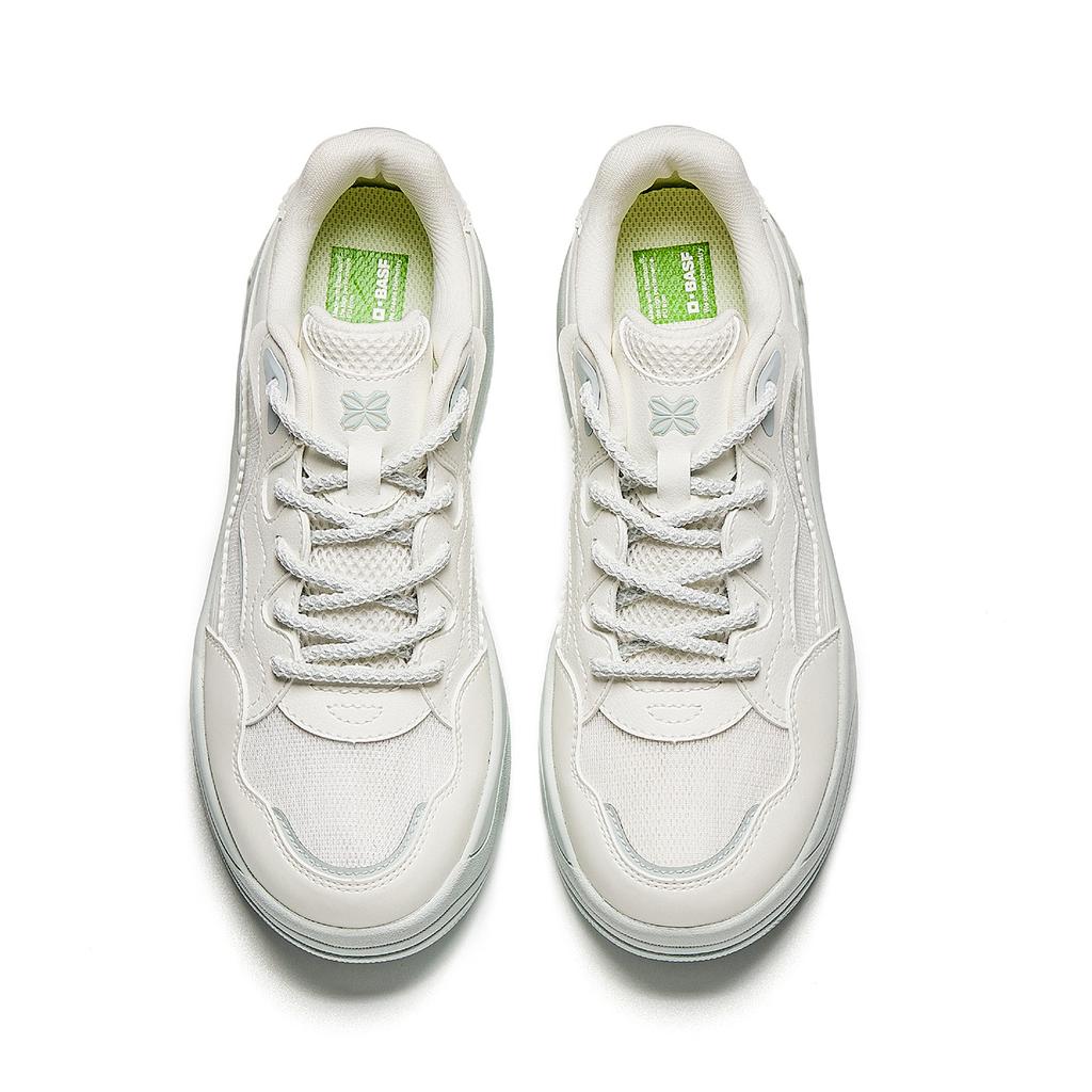 Anta Seaweed 3.0 Trendy Fashion Comfortable Versatile Thick Sole Height Increasing Skate Shoes Kids Sneaker White Gray 922628011-2