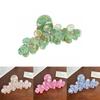 Stylish And Trendy Rhinestone Flower Hair Claw Clip Ideal For Fashion-forward Women