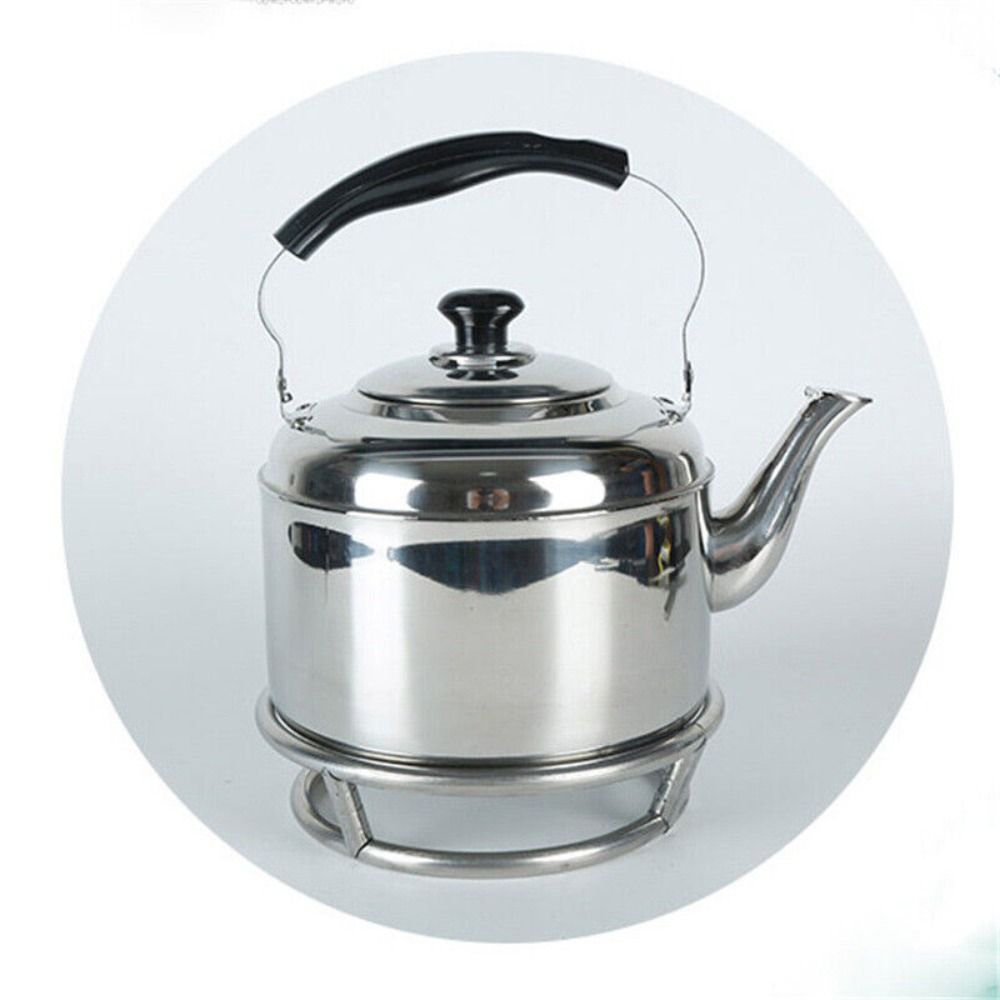 1Pcs Round Bottom Wok Rack Stainless Steel Cookware Ring Durable Pot Mat